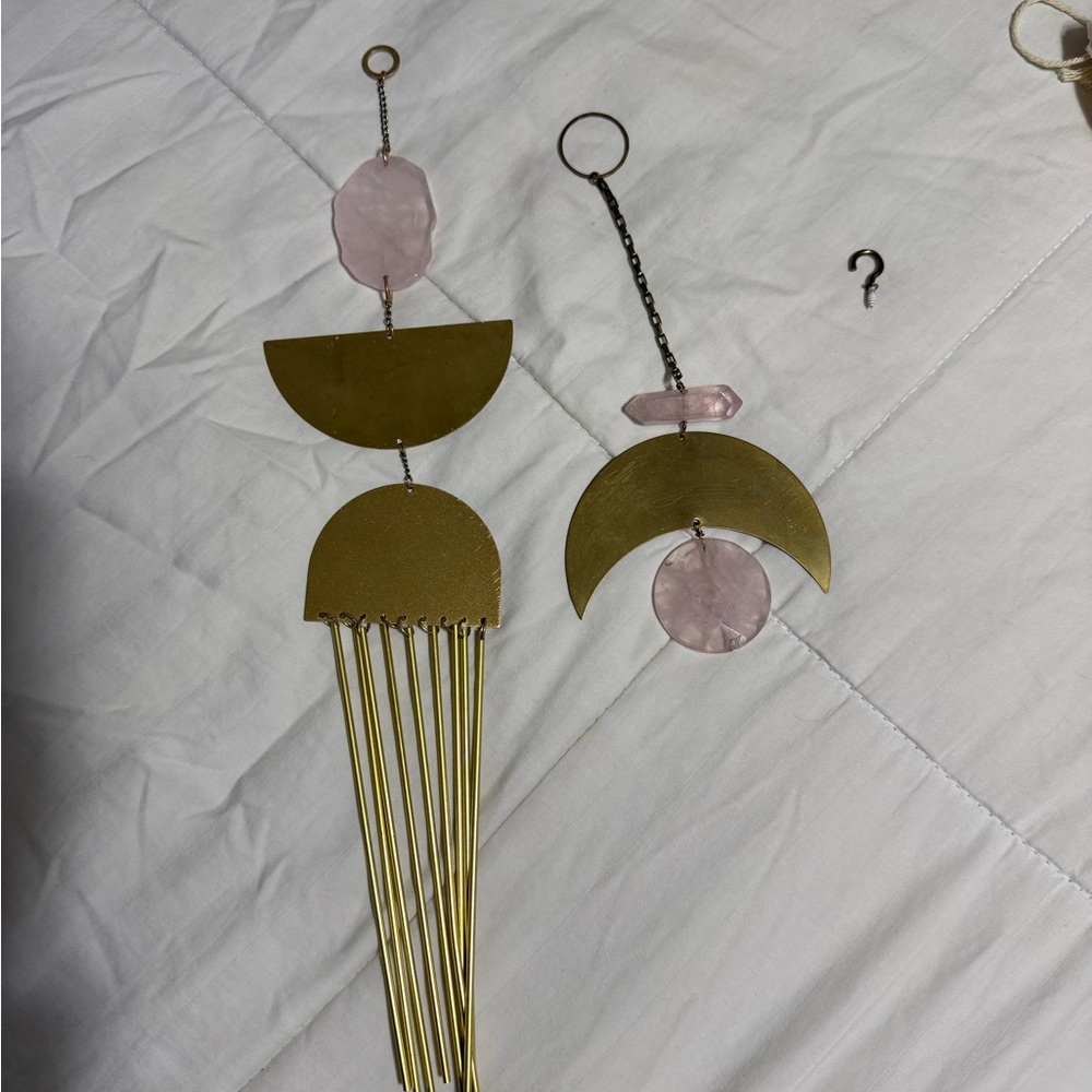 Rose Gold + Brass Wall Hangings/Suncatchers